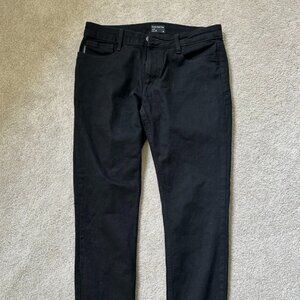 FRANK & OAK Black Slim Jeans 30x32